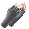 LeTradeJP Women's Gloves, UV Protection, Sun Protection, Cooling Sensation, Fingerless,
