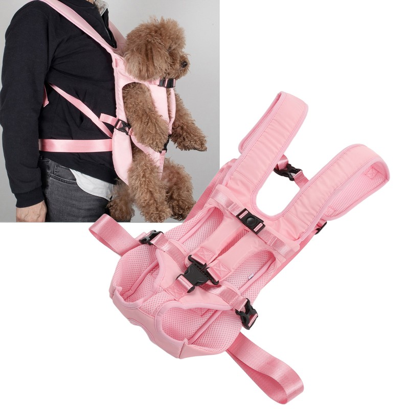 Chest Pet Bag Adjustable Breathable Pet Front Backpack Travel Bag