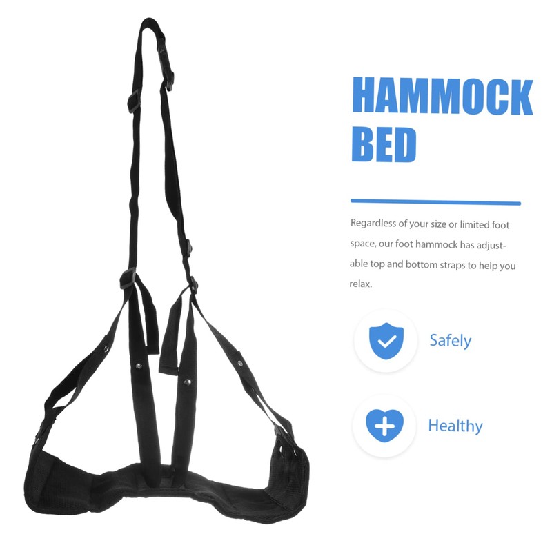 NUOBESTY 1pc Portable Foot Rest Hammock for Airplane Travel Footrest