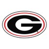Craftique Georgia Bulldogs Decal (REF BULLDOG HEAD 2-PACK DE (2"),
