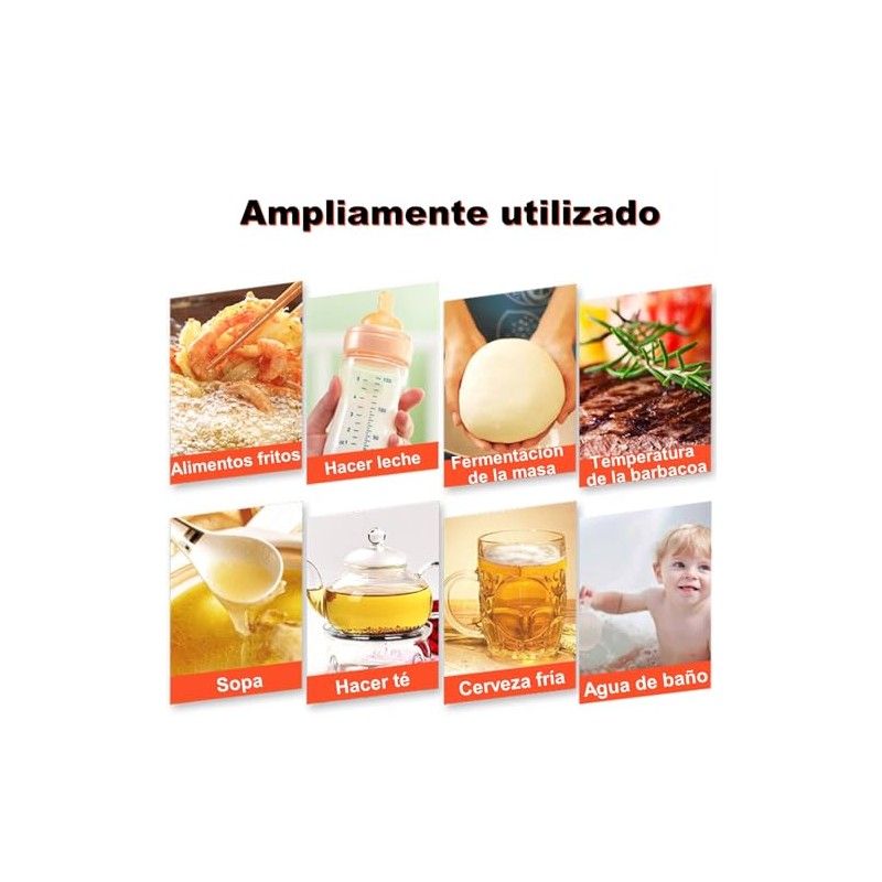 Termómetro Digital, Termómetro Digital para Alimentos Calibración Automática Estilo Bolígrafo