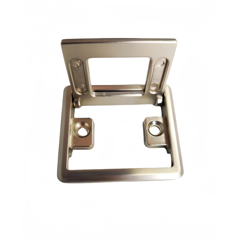 2 Pcs Aluminium Alloy Flip Handle Hidden Door Pull Handles