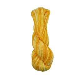 Circulo Inlove Yarn, Chunky 100% Brazilian Cotton - Softness and Lightness in Every Stitch. Perfect for Knitting & Crochet - Pack of 1 Hank of 137 yds (9368 - Sunshine)