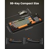 SABLUTE Gaming Keyboard and Mouse, Quiet Membrane with RGB Backlit