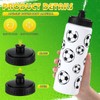 Skybooly 12 Pcs Soccer Water Bottle Bulk 20 oz Soccer