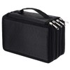 IGNPION Large Multi-Layer School Pencil Case for 72 Colored Pencils