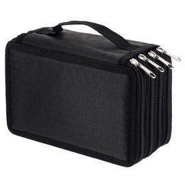 IGNPION Large Multi-Layer School Pencil Case for 72 Colored Pencils