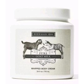 Beekman 1802 Goat Milk Whipped Body Cream 24 fl oz Pure Fragrance Free New