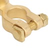 2PCS Battery Terminal Connectors Brass Negative Positive Car Battery Cable