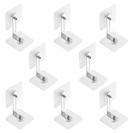 Funmo Pack of 8 Tilt Protection Cupboard No Drilling Tilt Protection Furniture for Toddlers Child Lock Anti Tilt Holder Furniture Fixings on the Wall for Baby Proofing and Pet Protection