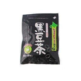 Black Bean Tea 100% Hokkaido Black Soybeans (2 Bag Set) Tea Pack: Caffeine-free, Additive-free, Color-free