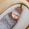 Copper Pearl Diesel Knit Swaddle Blanket Polyester Size 0-3 Months