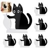 6 Pcs Cat Whisker Holder, Clear Acrylic Whisker Holder Magnet