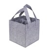 MIJOMA Felt Bottle Bag, Felt Bag for Bottlebag, Shopping Bag,