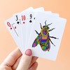 CafePress Painted Bee Standard Size Playing Cards