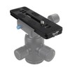 Haoge 120mm QR Quick Release Plate Dual Dovetail and D-Ring