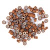 Filfeel Anillos de extensión de cabello de Silicona, 500PCS/Bottle 5MM