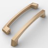 Amerdeco 10 Pack Champagne Bronze Cabinet Pulls 5 Inch(128MM) Hole