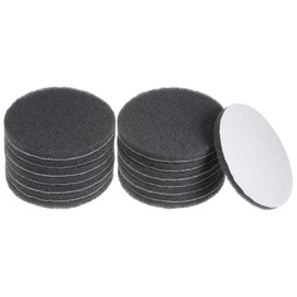 HARFINGTON 15pcs Drill Power Brush 5 inch Tile Scrubber Scouring Pads 1000-1200 Grit for Bathroom Kitchen Household Cleaning