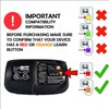2 PACK Replacement for 971LM 972LM 973LM Garage Door Remote
