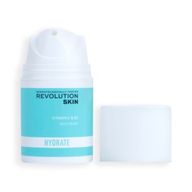 Revolution Skincare London Face Moisturising Cream for Dry & Rough Skin, Contains Vitamin E & B3, Vegan & Cruelty Free, 50 ml