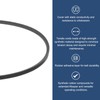 sourcing map 3L400 Classic Wrapped Rubber V-Belt, 40"(1016mm) Outside Circumference,