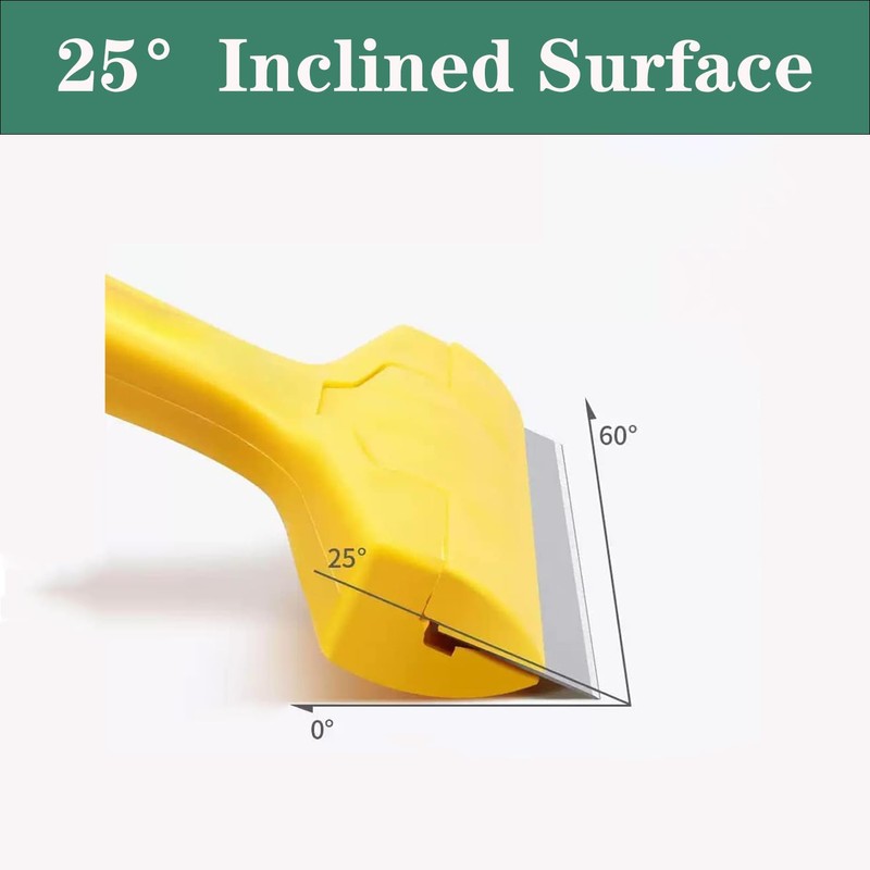 Ditran Razor Blade Scraper - 4" T Shape Scraper Tool