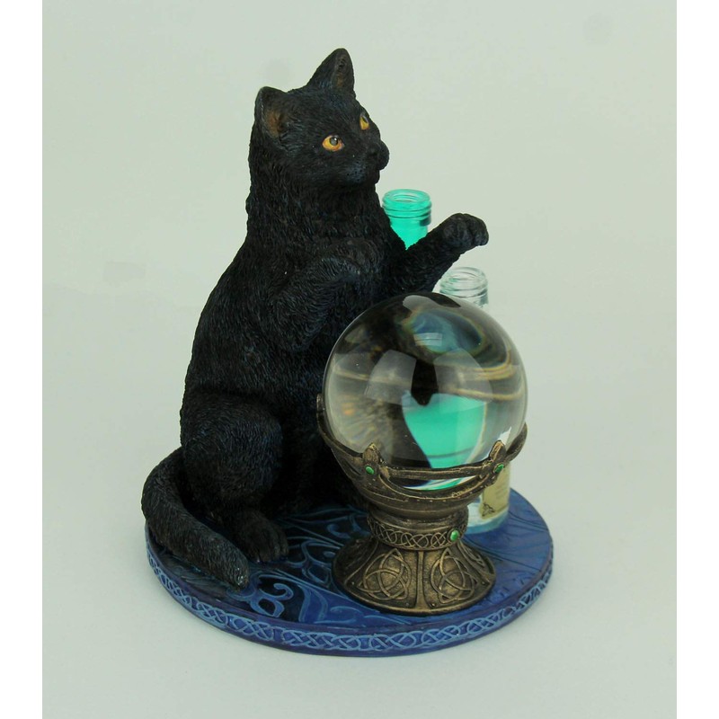 Veronese Design Witch's Apprentice by Lisa Parker Black Cat and