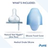 Pura Kiki Stainless Steel Infant Bottle 150ml - Aqua