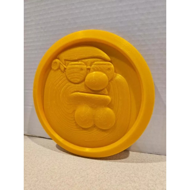 Fortnite Peter Griffin Medallion 3d Printed Gold Comes As Picture