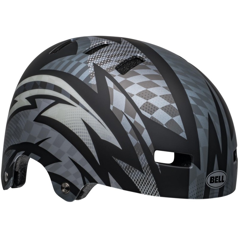 Bell Local Matte Black/Grey Psycho L