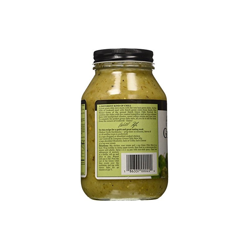 COOKWELL & CO 2 Step Green Chile Stew Mix, 33