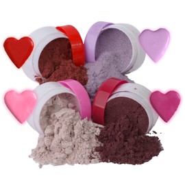 All-Natural Food Coloring Powder Set - Pink, Deep Pink, Red & Purple.| Perfect for cake decorating, cookie Frosting, Icing & Drinks | Dye-Free, Plant-Based, Kosher, Flavorless | No Carmine, No Annatto | By Pixie Dust | Large .35 oz Each Color 1.4 oz - 44gr Total.