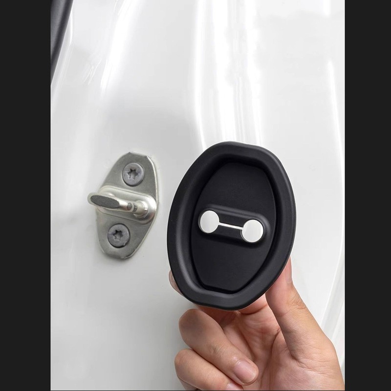 5pcs Car Door Lock Cover Fit Nissan New Sakura B6AW