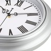 Plumeet Classic Wall Clock 25 cm Quiet Retro Wall Clock