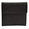 flevado Slim Lightweight Handy Black Men's Genuine Leather Wallet with