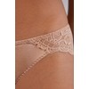 Intimissimi Woman's Lace and Silk Bikini Briefs in Natural, Size