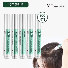 VT [Basic] VT PDRN Liddle Shot Scalp Ampoule 5 Bottles / 브이티 [기본] VT PDRN리들샷 두피앰플 5통