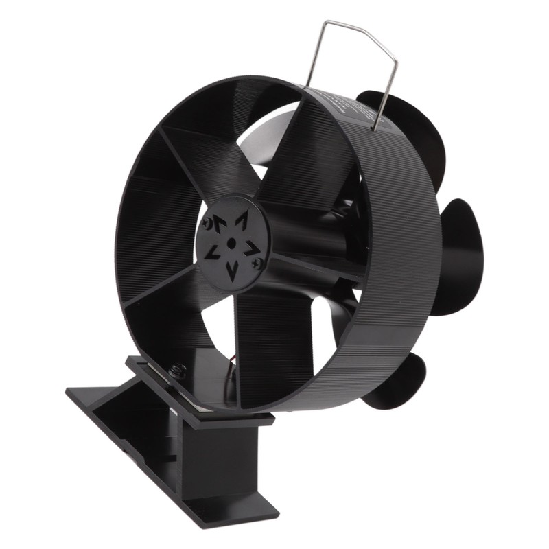 6 Blades Fireplace Fan Thermoelectric Module Wood Stove Fan Heat