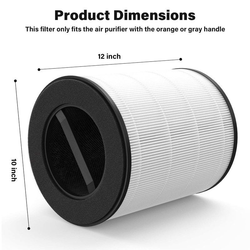 Air Filter Replacement Compatible with Mod/Mod+ Air Purifier, High Efficiency