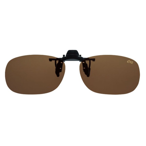 OHKEI OPTICAL BV-28 Eroco Clip-On Binocular Type, Polarized Brown