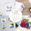 100 Pcs Paper Clip Gold Cute Lemon Shaped Bookmark Clips