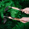 ZELARMAN Japanese-Style Weeding Sickle/Hand Hoe, Sickle Garden Hand Weeder Tool