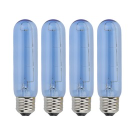 goduog 4 Pack 7006999 Blue Glass Replacement Bulb Compatible with sub-Zero Refrigerator,7006999 Freezer Refrigerator Light Bulb E26 40W Cool Blue Bulbs，Part# 3030030 40 watt sub Zero Light Bulb
