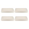 PATIKIL Chair Seat Covers Rectangle, 4 Pack Washable Dining Chair
