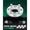 SCITOO 2Pcs Wheel Adapters 1 inch 4x108 to 4x100 Bore
