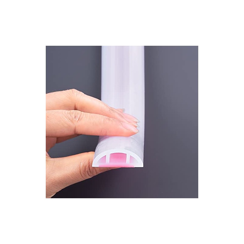 Bathroom Foldable Block water Stopper sealing strip shower threshold dam