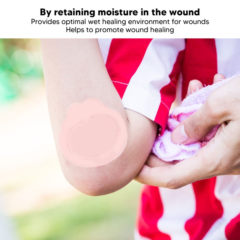 Silicone Foam Dressing Waterproof High Absorbency Self Adhesive Wound Dressing