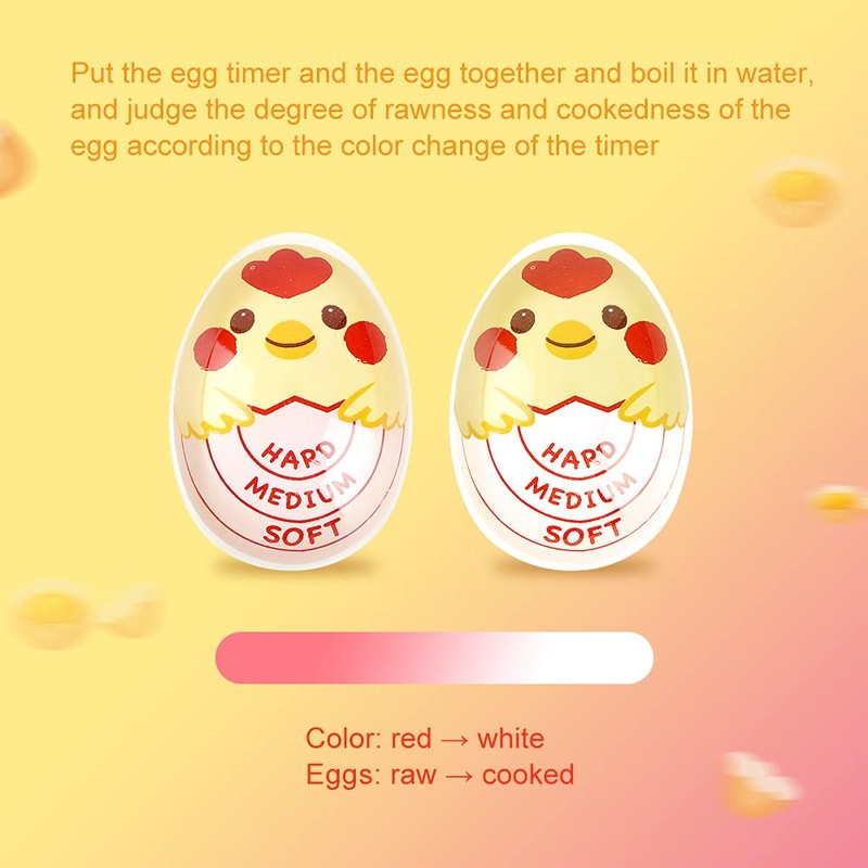 YOUTAI Egg Timer, Egg Timers for Boiling Eggs, Egg Cooking