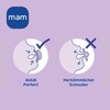 MAM Perfect Dummy, Set of 2, for Healthy Teeth and